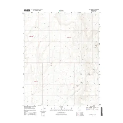 2014 Map of Cane Springs SE, 2014 Print