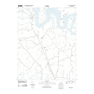 2010 Map of Cane Valley, 2010 Print