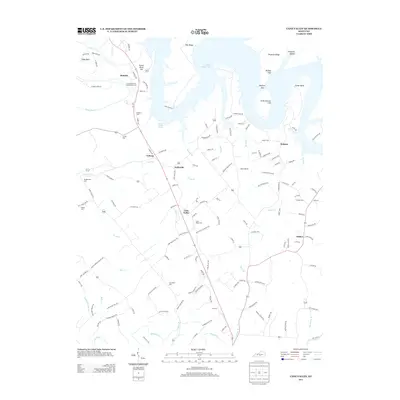 2013 Map of Cane Valley, 2013 Print