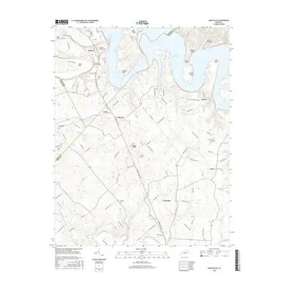 2016 Map of Cane Valley, 2016 Print