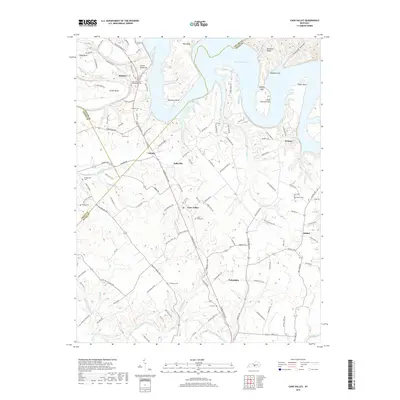 2019 Map of Cane Valley, 2019 Print