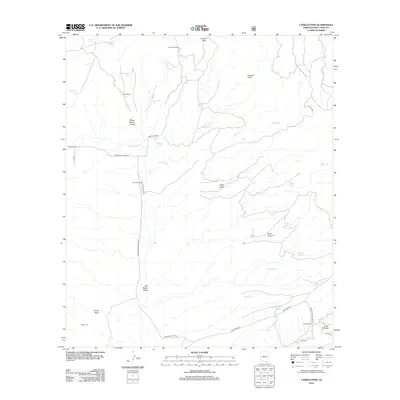 2012 Map of Canelo Pass, 2012 Print