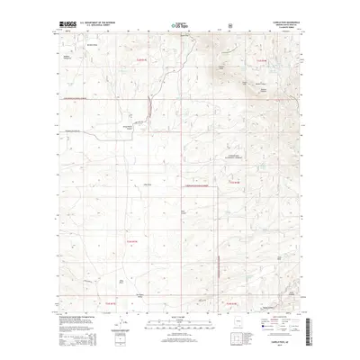 2014 Map of Canelo Pass, 2014 Print