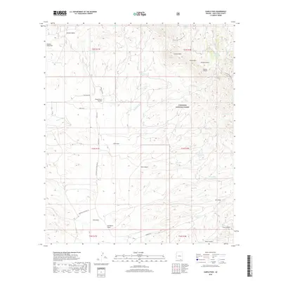 2018 Map of Canelo Pass, 2018 Print