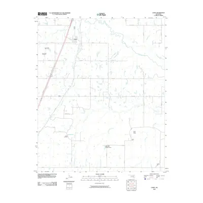 2009 Map of Caney, 2009 Print