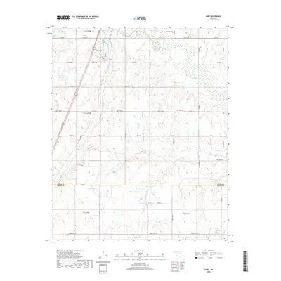 2018 Map of Caney, 2018 Print