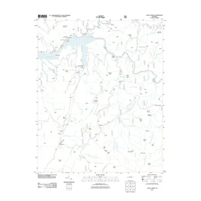 2011 Map of Caney Creek, 2011 Print