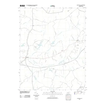 2010 Map of Caneyville, 2010 Print