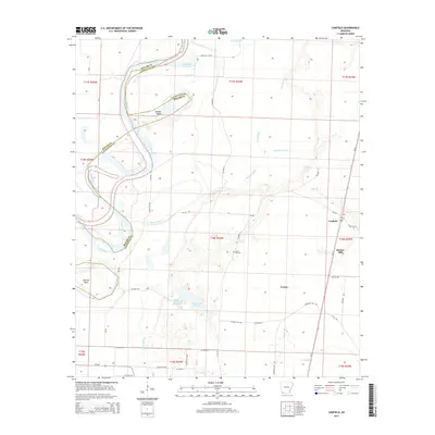 2014 Map of Canfield, 2014 Print