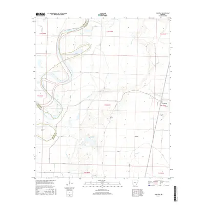 2017 Map of Canfield, 2017 Print