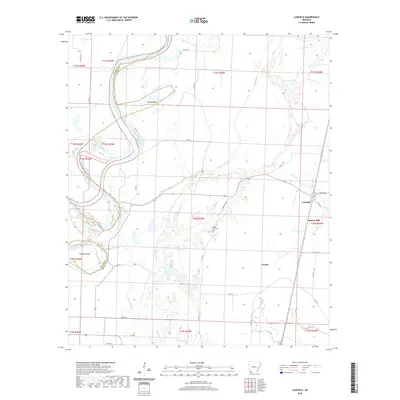 2020 Map of Canfield, 2020 Print