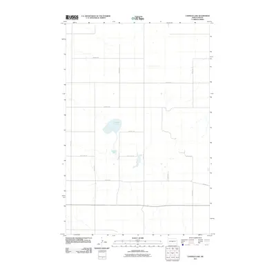 2011 Map of Canfield Lake, 2011 Print