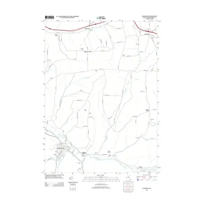2013 Map of Canisteo, 2013 Print