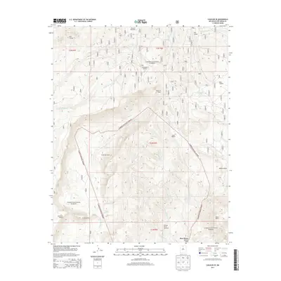 2013 Map of Canjilon SE, 2013 Print
