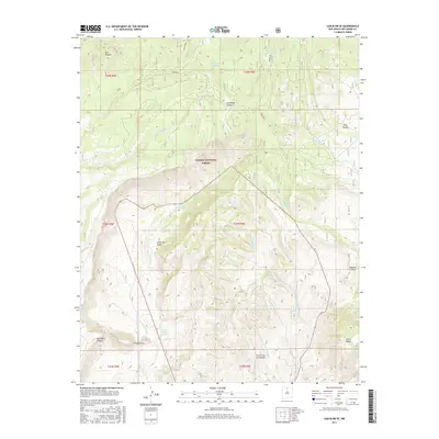 2017 Map of Canjilon SE, 2017 Print