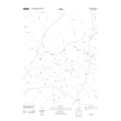 2013 Map of Canmer, 2013 Print
