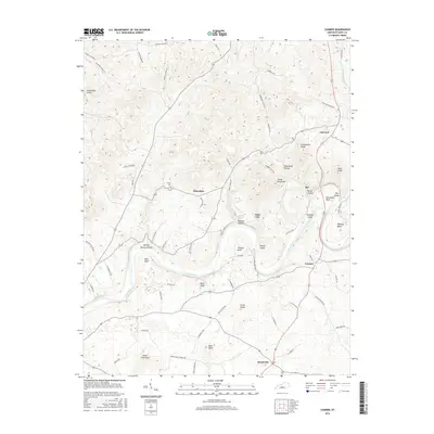 2016 Map of Canmer, 2016 Print