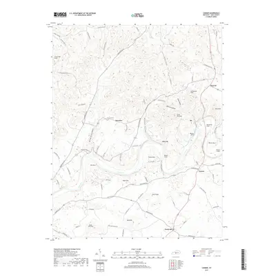 2019 Map of Canmer, 2019 Print