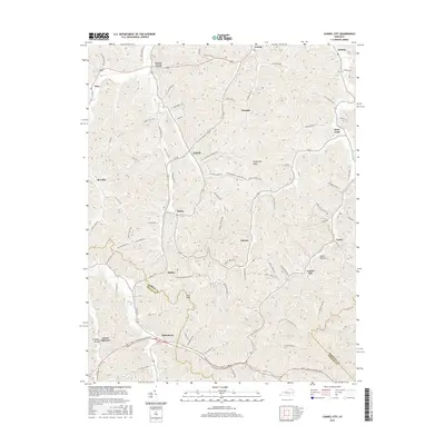 2016 Map of Cannel City, 2016 Print