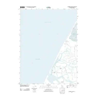2012 Map of Cannibal Island, 2012 Print