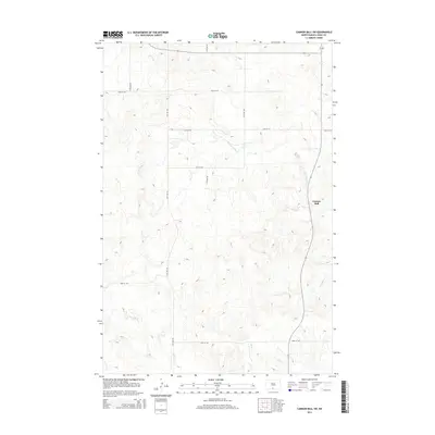 2014 Map of Cannon Ball SW, 2014 Print