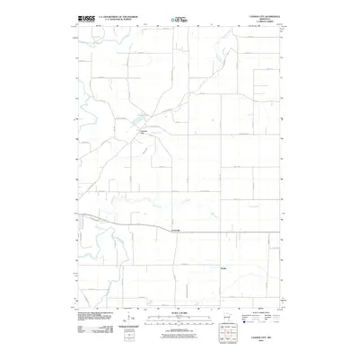 2010 Map of Cannon City, 2010 Print