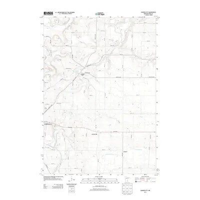 2013 Map of Cannon City, 2013 Print