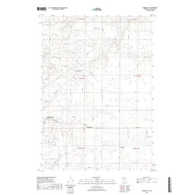 2019 Map of Cannon City, 2019 Print