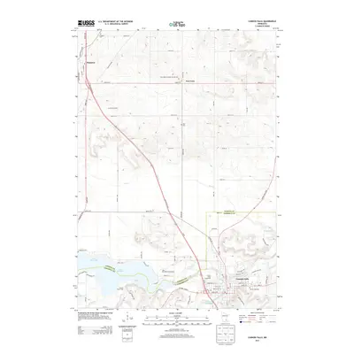 2013 Map of Cannon Falls, 2013 Print