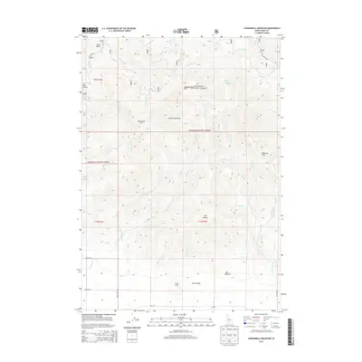 2013 Map of Cannonball Mountain, 2013 Print