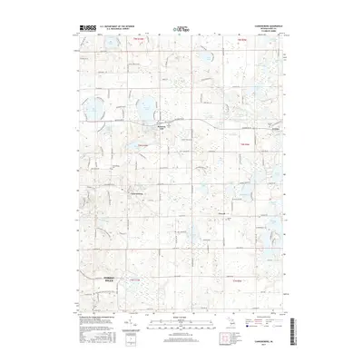 2017 Map of Cannonsburg, 2017 Print
