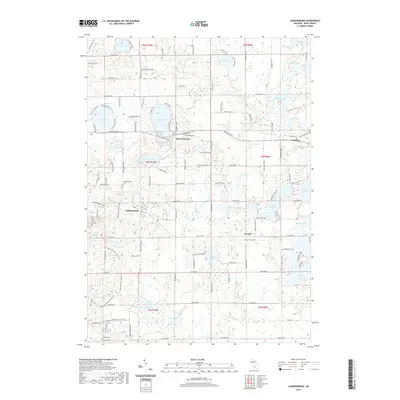 2019 Map of Cannonsburg, 2019 Print