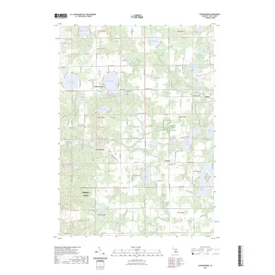 2023 Map of Cannonsburg, 2023 Print