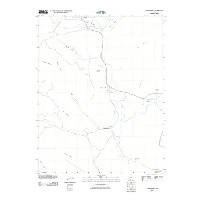 2011 Map of Cannonville, 2011 Print