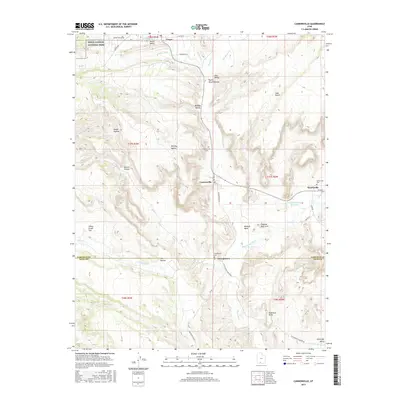 2017 Map of Cannonville, 2017 Print