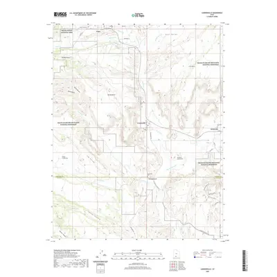 2020 Map of Cannonville, 2020 Print