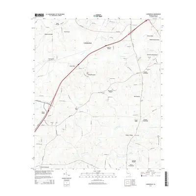 2014 Map of Cannonville, 2014 Print