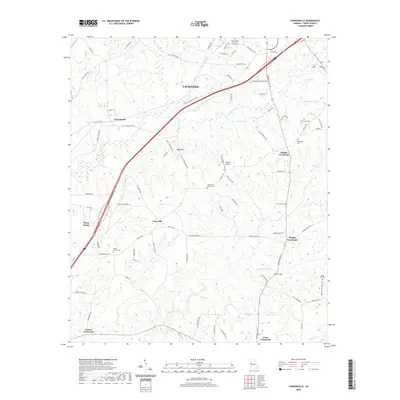2020 Map of Cannonville, 2020 Print