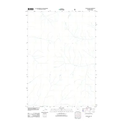 2012 Map of Canoe Lake, 2012 Print
