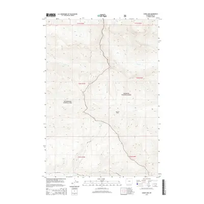 2015 Map of Canoe Lake, 2015 Print