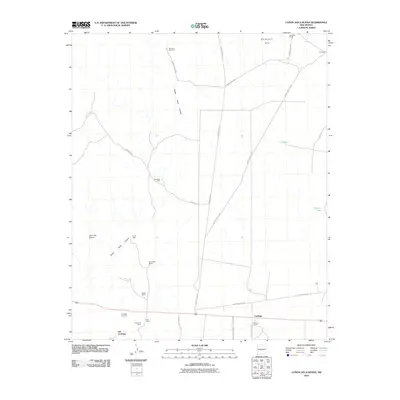 2010 Map of Canon Agua Buena, 2010 Print