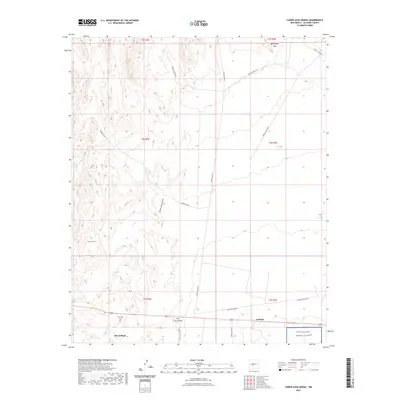 2023 Map of Canon Agua Buena, 2023 Print
