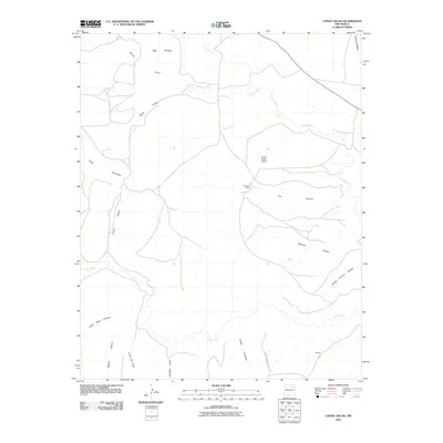 2010 Map of Canon Ancho, 2010 Print
