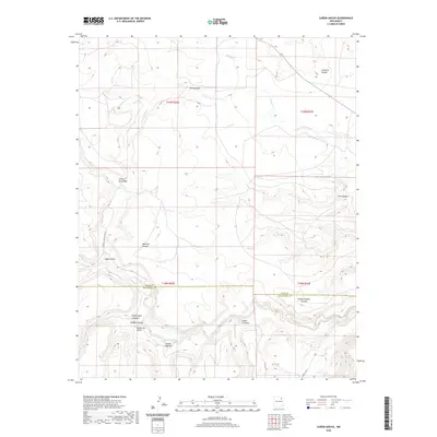 2020 Map of Canon Ancho, 2020 Print