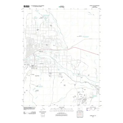 2010 Map of Canon City, 2010 Print