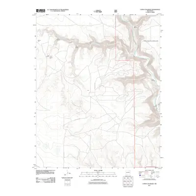 2011 Map of Canon Colorado, 2011 Print