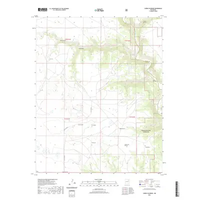 2020 Map of Canon Colorado, 2020 Print