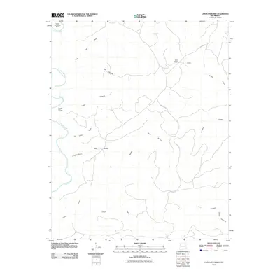 2010 Map of Canon Encierro, 2010 Print