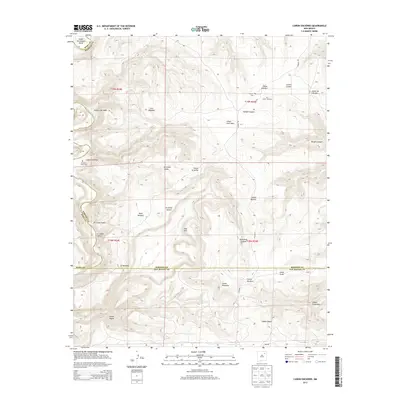 2013 Map of Canon Encierro, 2013 Print