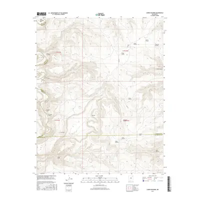 2017 Map of Canon Encierro, 2017 Print